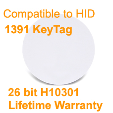 Adhesive KeyTag 1391 HID 26bit H10301 MicroProx